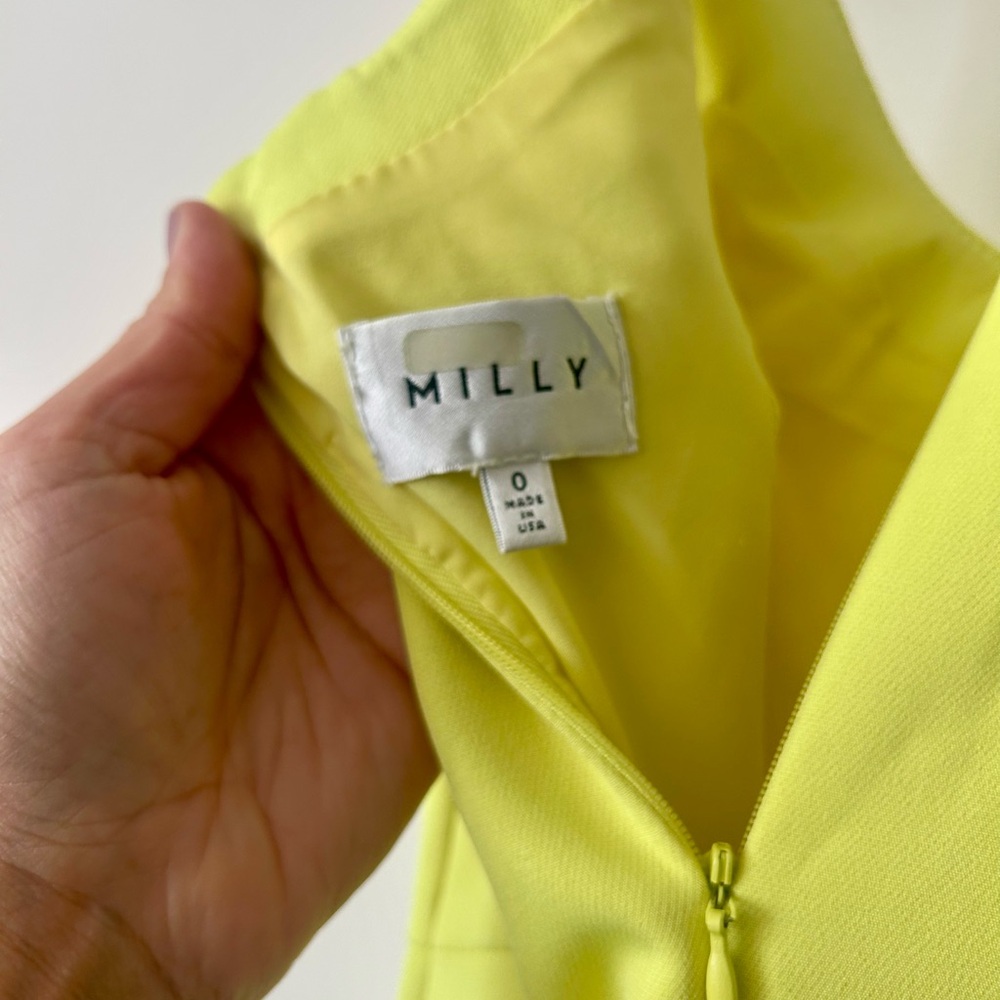 Milly Geneva Yellow Dress - Picture 3 of 3